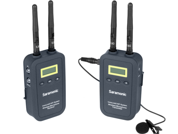 Saramonic - VmicLink5 (TX+RX) HiFi Wireless System
