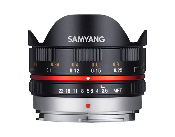 Samyang - 7.5mm f/3.5 Fish-Eye MFT (Black)